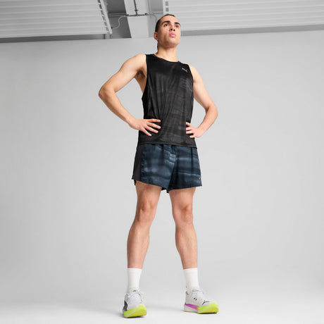 VELOCITY All - Over Print Polyblend Tank Men - Runner