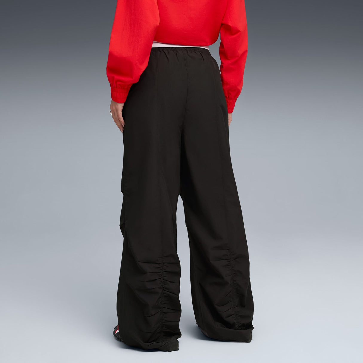 Wardrobe Essentials Parachute Woven Pants Women - Runner