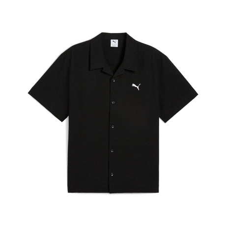 WARDROBE Essentials Seersucker Relaxed Shirt Men - Runner
