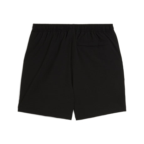 WARDROBE Essentials Seersucker Relaxed Shorts 6 Men - Runner
