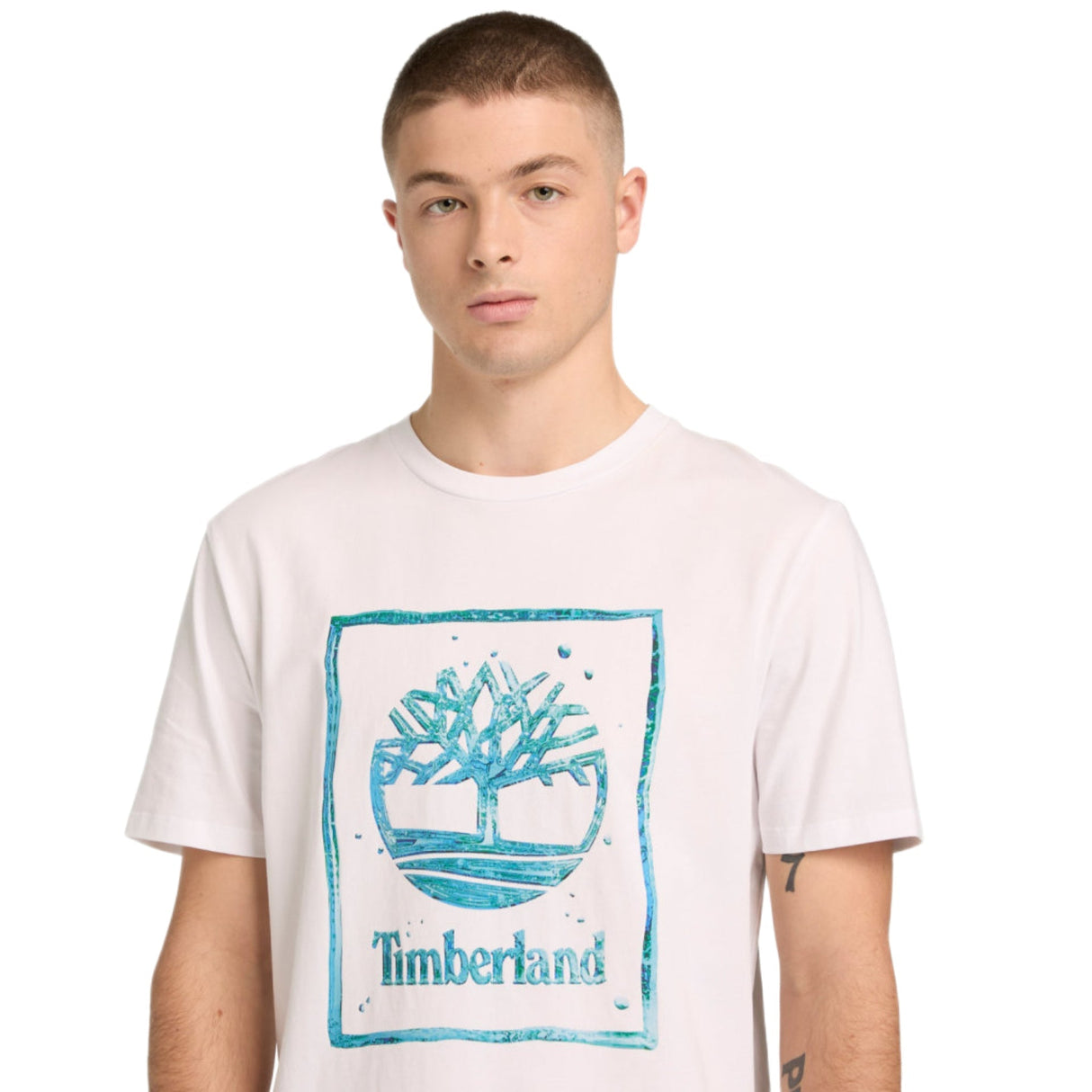 Water Stack Logo Short Sleeve Tee - Runner