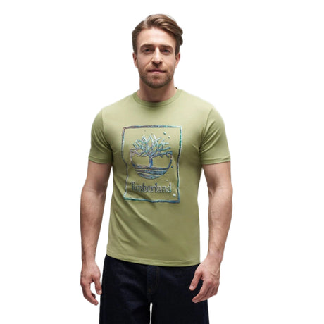 Water Stack Logo Short Sleeve Tee - Runner