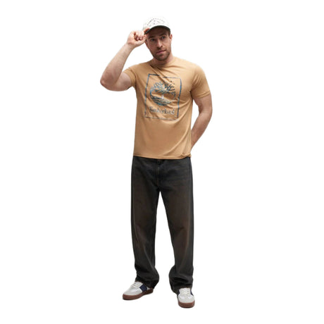 Water Stack Logo Short Sleeve Tee - Runner