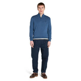 Williams River Cotton 1/4 Zip Sweater - Runner