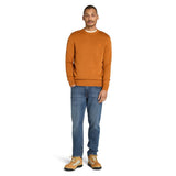 Williams River Cotton Sweater Leather - Runner
