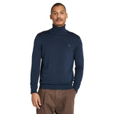 Williams River Turtle Neck Cotton Sweater - Runner