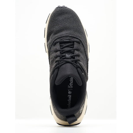 WINSOR PARK LOW LACE UP SNEAKER BLACK KNIT - Runner