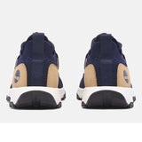 WINSOR TRAIL LOW LACE UP SNEAKER DARK BLUE KNIT - Runner
