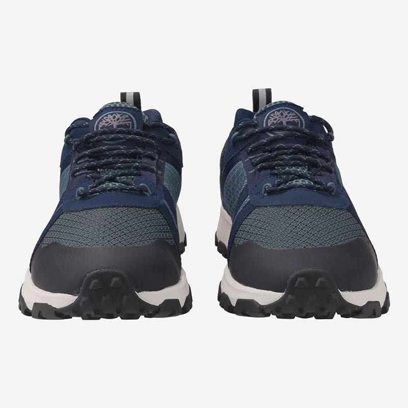 WINSOR TRAIL LOW LACE UP SNEAKER DARK BLUE MESH - Runner