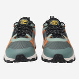 WINSOR TRAIL LOW LACE UP SNEAKER LIGHT GREEN MESH - Runner