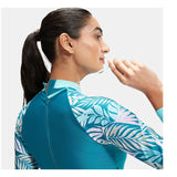 Womans Long Sleeve Swim Dress - Runner