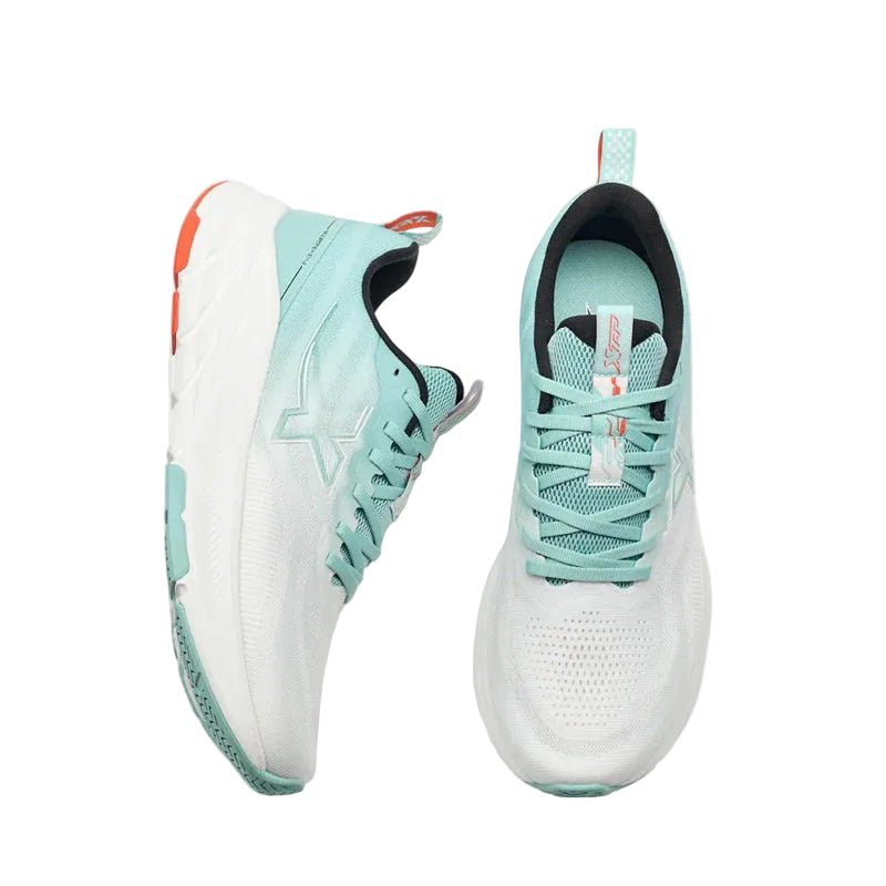 XTEP Men's Running Shoes Canvas White/Watery Blue110084 - 5 XEM8 - Runner