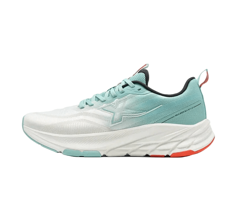 XTEP Men's Running Shoes Canvas White/Watery Blue110084 - 5 XEM8 - Runner
