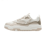 XTEP Women's Skateboarding Shoes Canvas White/Misty Brown/Tea Brown 310028 - 7 XEW15 - Runner