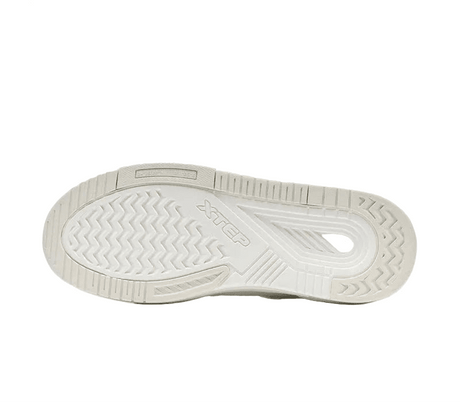 XTEP Women's Skateboarding Shoes Canvas White/Turbid Purple 310060 - 3 XEW11 - Runner