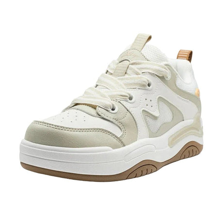 XTEP Women's Skateboarding Shoes Grey/Canvas White 310014 - 10 XEW21 - Runner